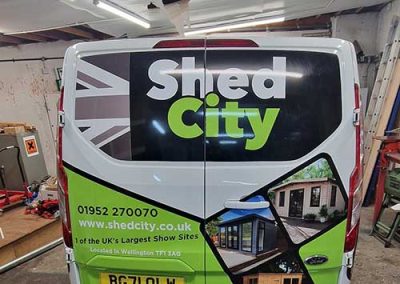 Creative Vehicle Graphics in Telford