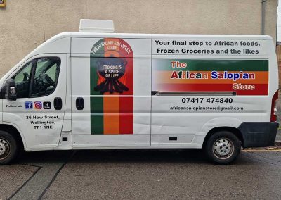 Creative Vehicle Graphics in Telford